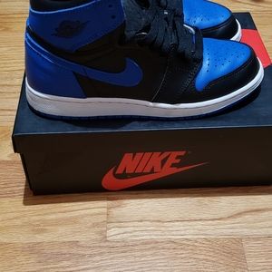 USED Air Jordan 1 High GS Royal Size 4.5Y
